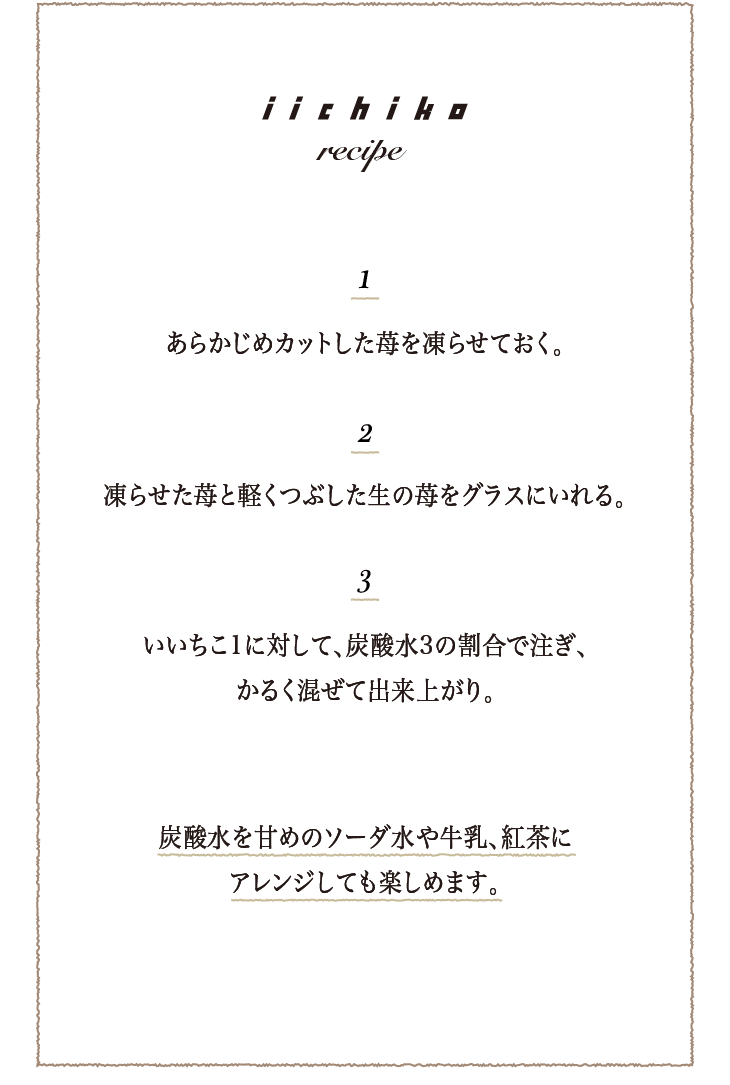 いいちこストロベリークラッシュソーダ